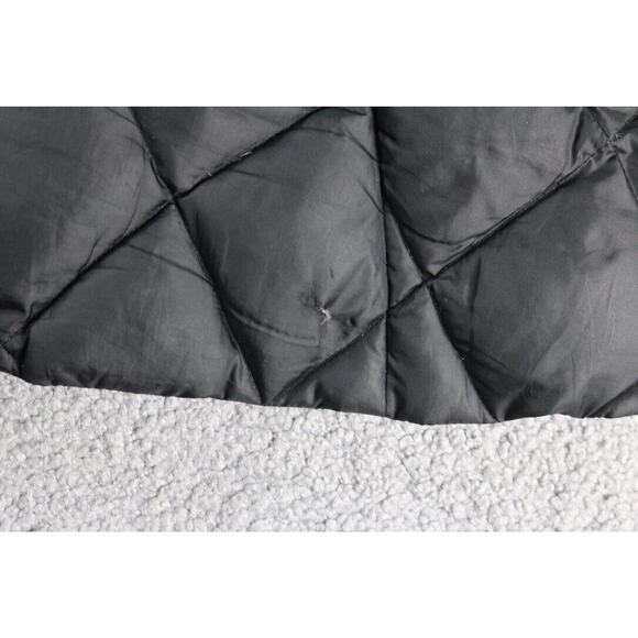 Eddie Bauer Vest Womens S Black Puffer Premium Quality Goose Down Zip Pockets - Picture 7 of 7